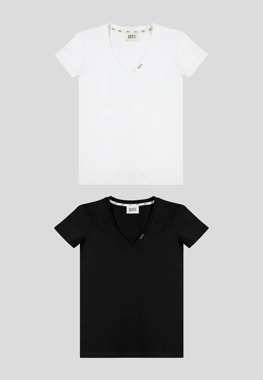 Komplet basic'owych t-shirtów FOKIA