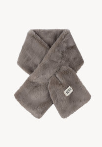 Szalik z miękkiego futerka FLUFFY taupe