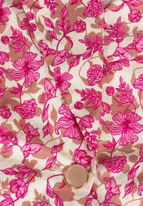 Sukienka mini w kwiatowy print GEORGINA