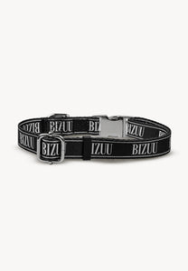 Czarna obroża z logo NUFFI BIG S