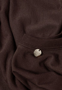 Brązowy longsleeve SONGY