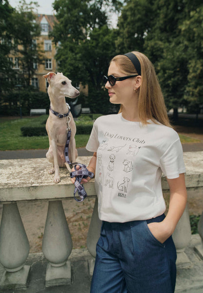 Kremowy T-shirt Dog Lovers Club TISHAG